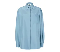 Hemd mit Brusttasche - Blau