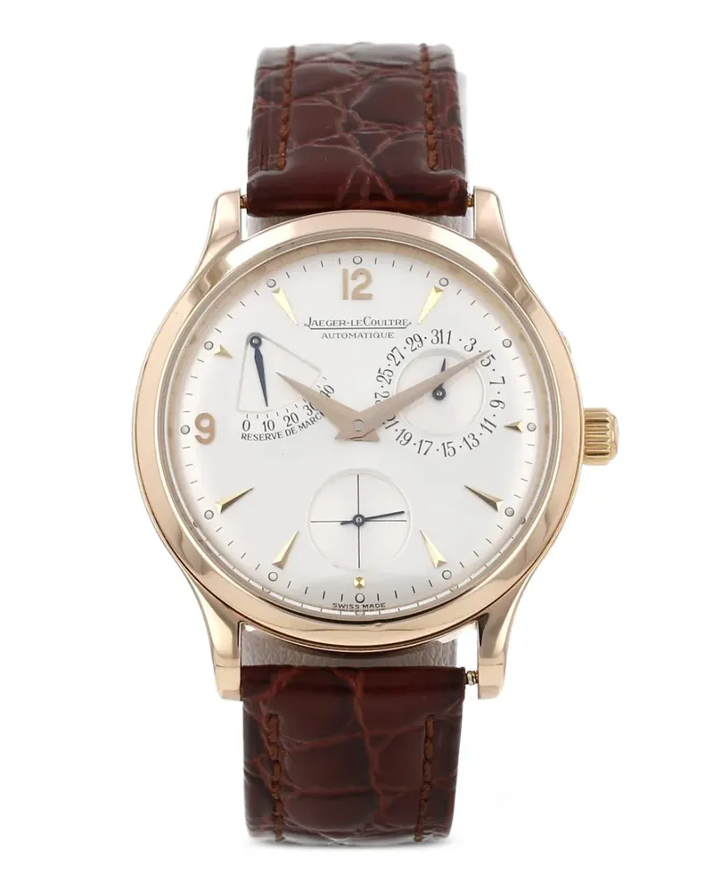 Jaeger-LeCoultre 2010s Master Control-Reserve De Marche Armbanduhr 37mm - Silber Silber
