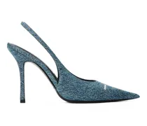 Buffy Slingback-Pumps 105mm - Blau