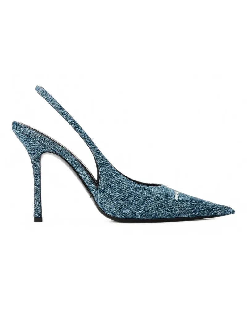 Alexander Wang Buffy Slingback-Pumps 105mm - Blau Blau