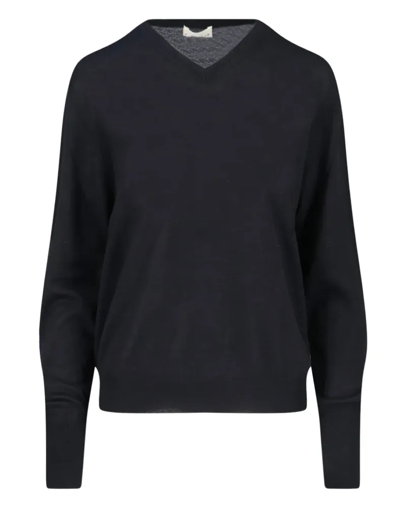 MA'RY'YA V-neck sweater - Schwarz Schwarz