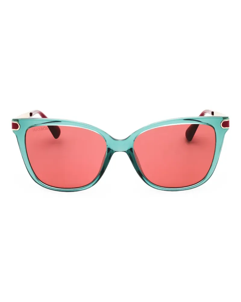 MAX&Co. geometric-frame sunglasses - Grün Grün