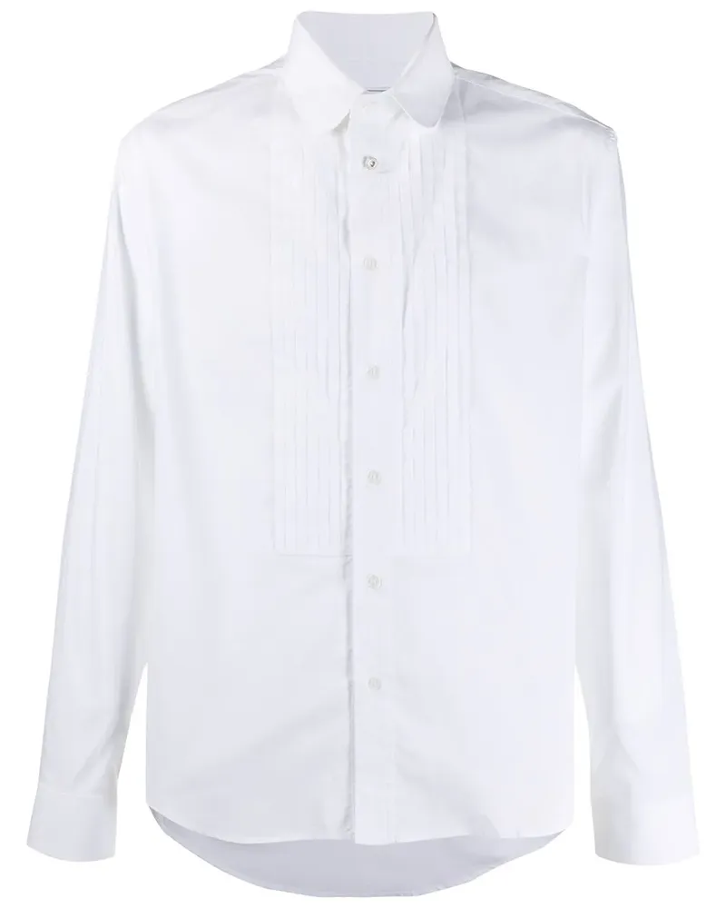 OFF-WHITE Smoking-Hemd mit "Now"-Print - Weiß Weiß