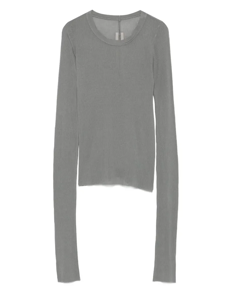 Rick Owens T-Shirt mit Rundhalsausschnitt - Grau Grau
