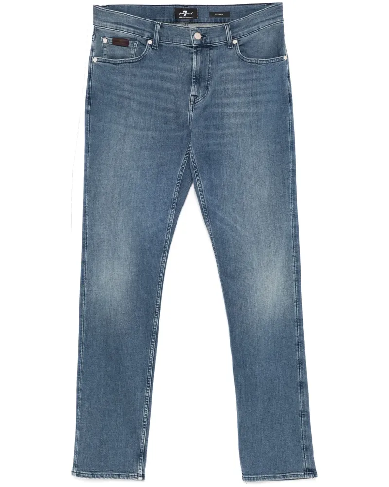 7 for all mankind Slimmy Jeans - Blau Blau