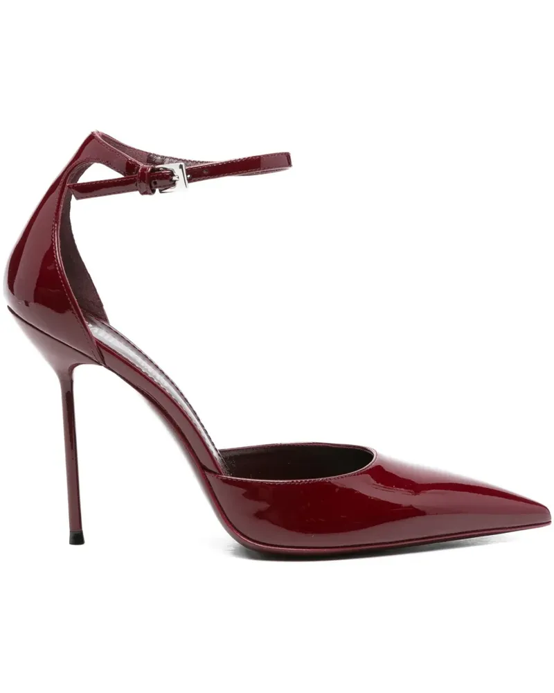 Paris Texas Pumps mit Knöchelriemen 105mm - Rot Rot