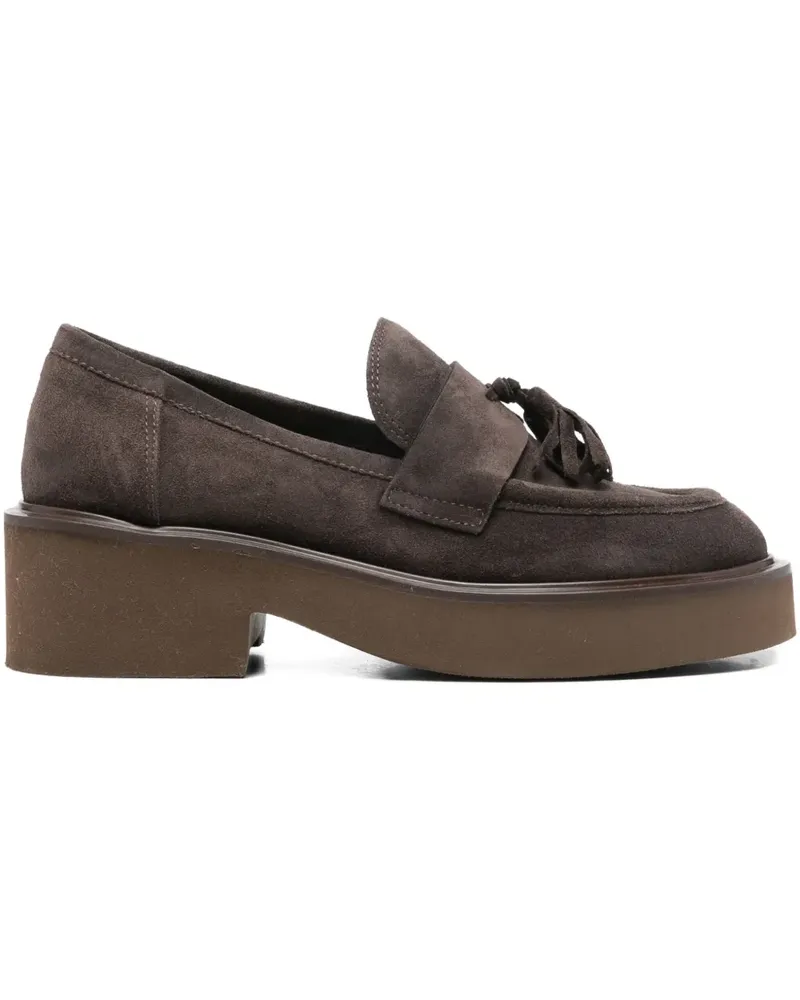 Fabio Rusconi tassel loafers - Braun Braun