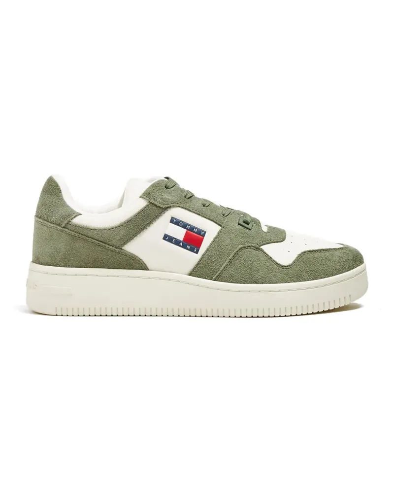 Tommy Hilfiger logo-patch sneakers - Grün Grün