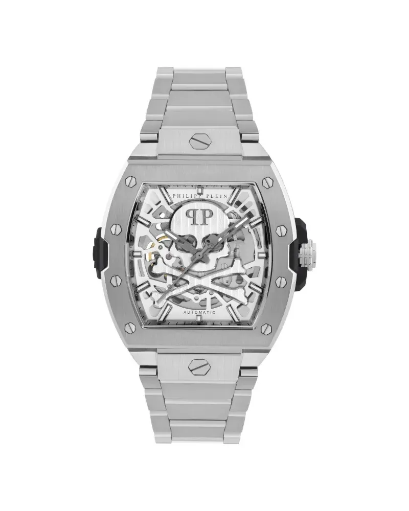 Philipp Plein The Skeleton 44mm - Silber Silber