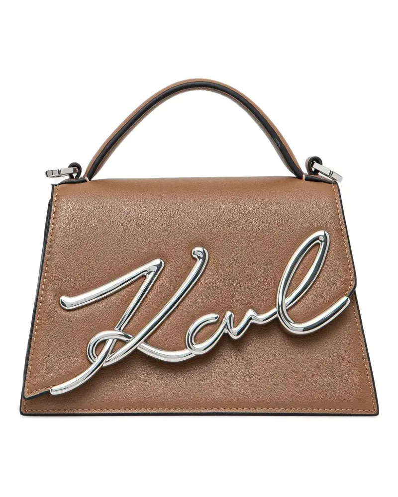Karl Lagerfeld Klassische Umhängetasche - Braun Braun