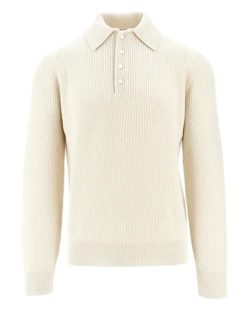 PIACENZA 1733 ribbed sweater - Nude Nude