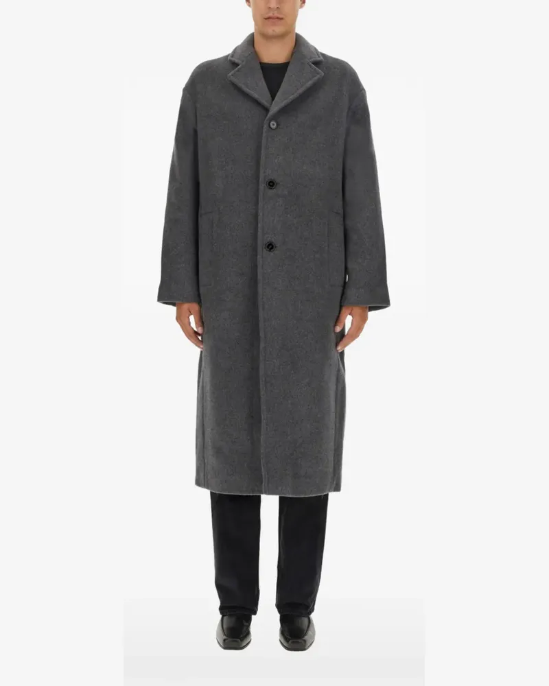 Séfr Love Mantel mit Revers - Grau Grau