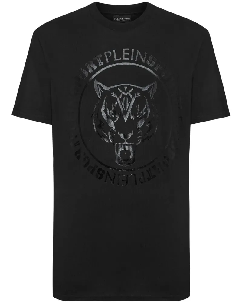 Philipp Plein T-Shirt mit Logo-Print - Schwarz Schwarz
