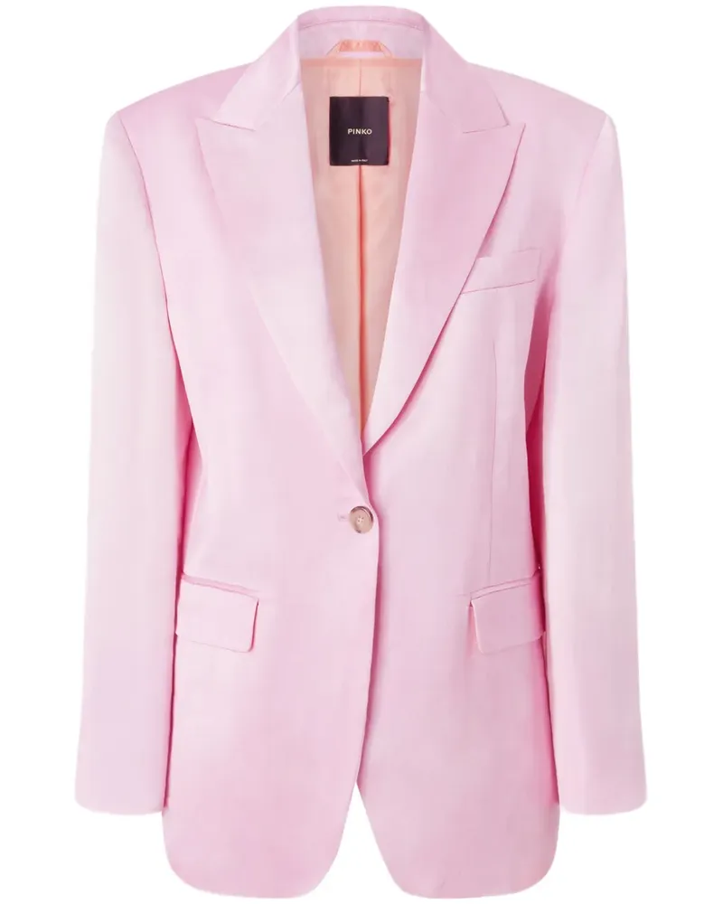 Pinko Einreihiges Sakko - Rosa Rosa
