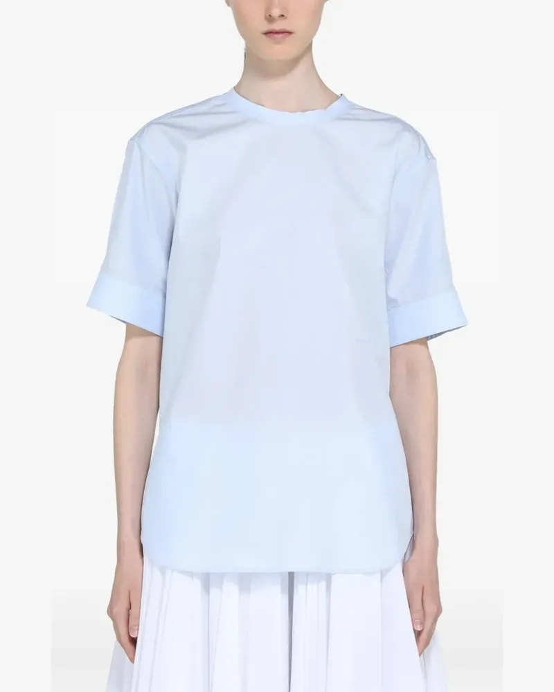 N° 21 Bluse mit Knopfverschluss - Blau Blau