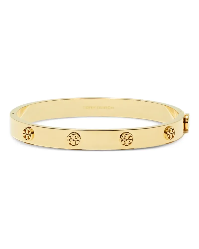 Tory Burch Miller icon hinge bracelet - Gold Gold