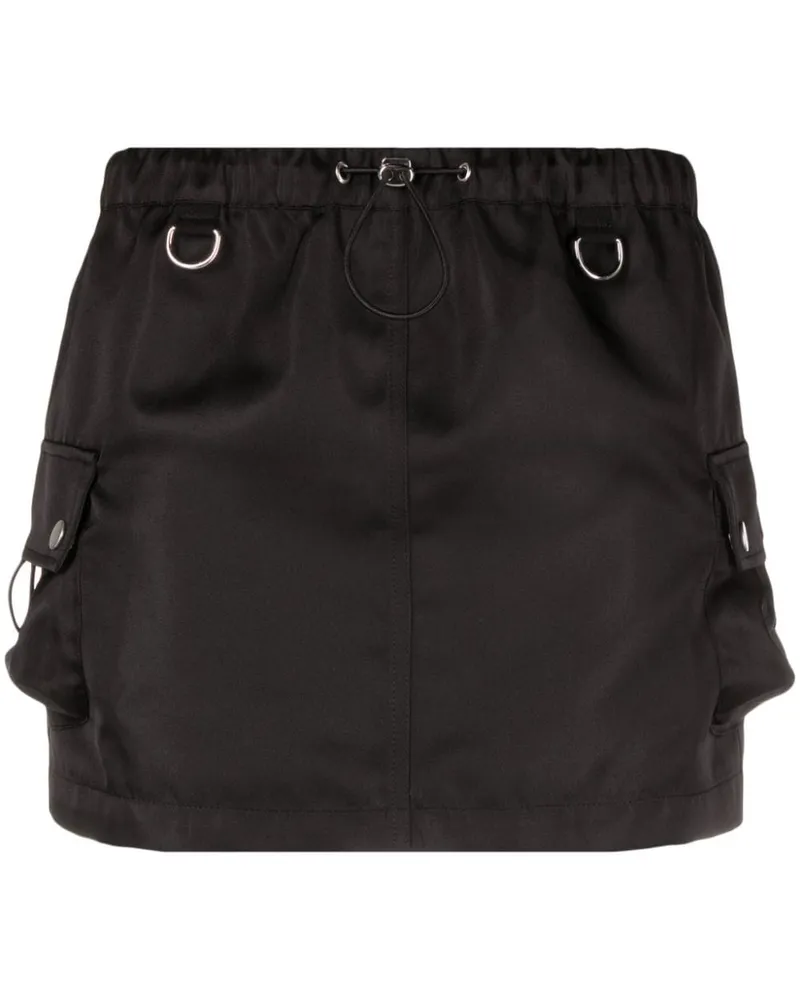 COPERNI Minirock mit Logo - Schwarz Schwarz