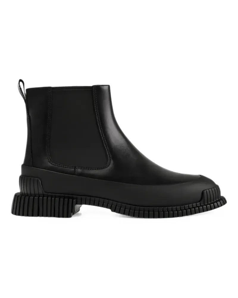 Camper Pix Chelsea-Stiefeletten aus Leder - Schwarz Schwarz