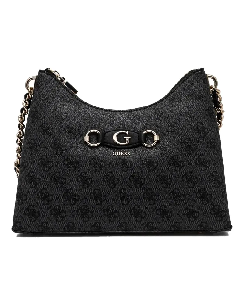 Guess Schultertasche mit Logo - Schwarz Schwarz