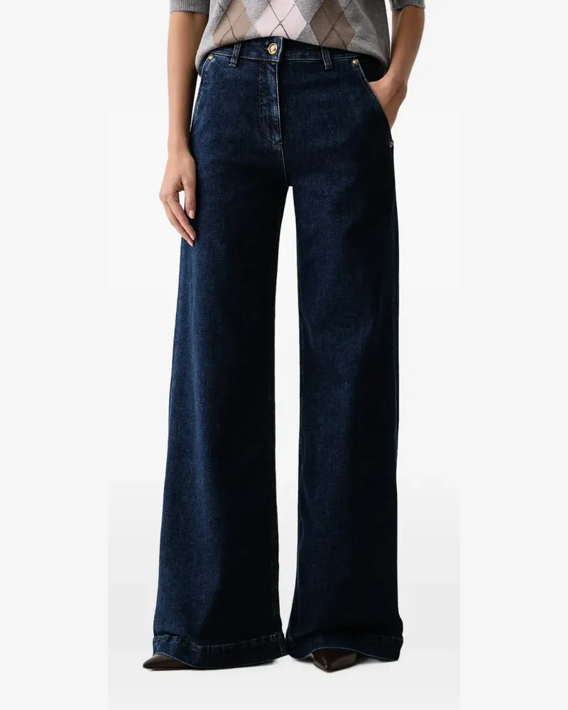 Luisa Spagnoli Onirico wide-leg jeans - Blau Blau