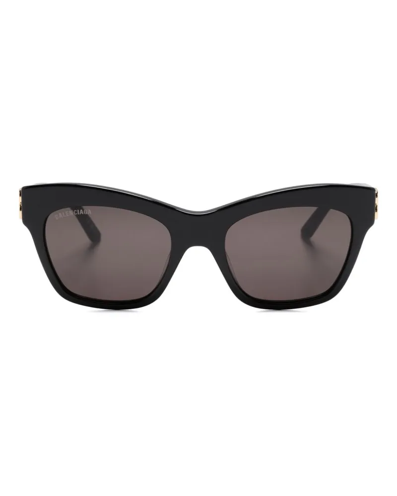 Balenciaga Dynasty Sonnenbrille - Schwarz Schwarz