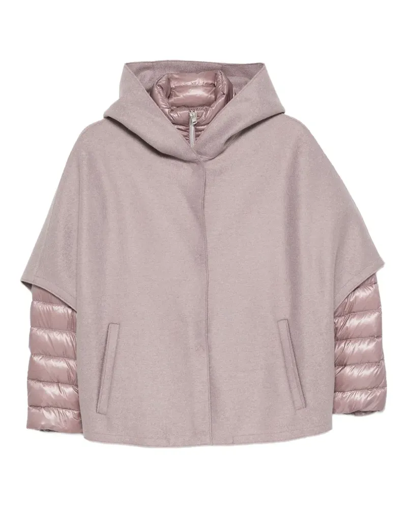 Herno Gefütterte Kapuzenjacke - Violett Violett