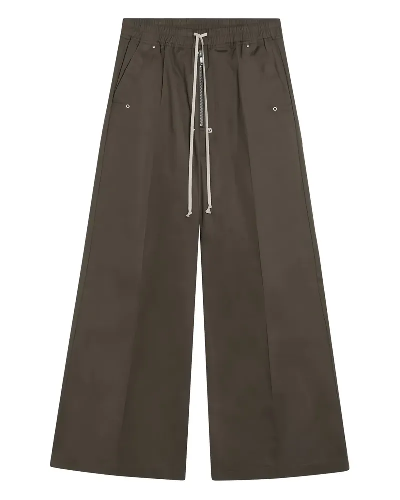 Rick Owens Bundfaltenhose mit Kordelzug - Grün Grün