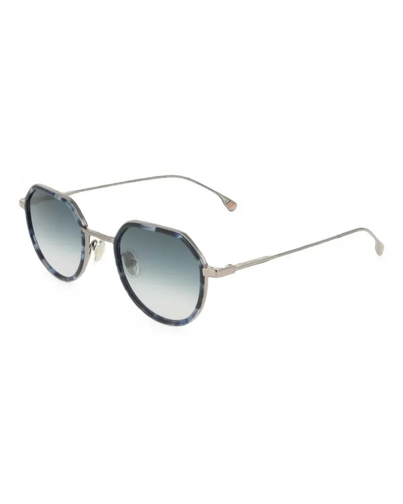 Paul Smith Pinnell geometric-frame sunglasses - Silber Silber