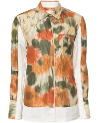 3.1 phillip lim Blurred Marigold PJ Hemd Ma704