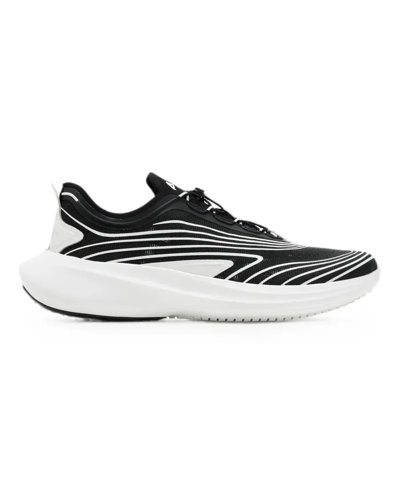 ATHLETIC PROPULSION LABS wave-print toggle-fastening sneakers - Schwarz Schwarz