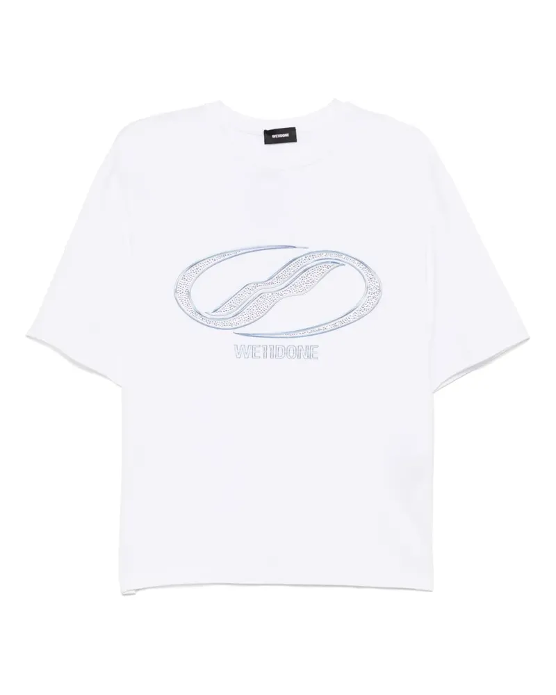 WE 11 DONE Selldone T-Shirt - Weiß Weiß