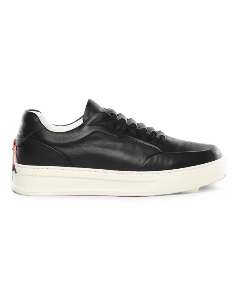 Baracuta Phoenix leather sneakers - Schwarz Schwarz