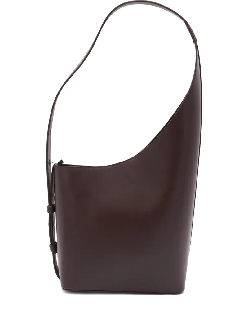 Aesther Ekme Abgerundete Schultertasche - Violett Violett