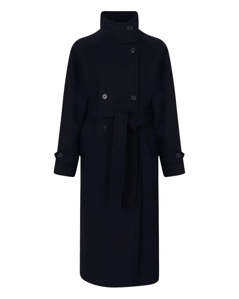 Selected Mantel mit Gürtel - Blau Blau