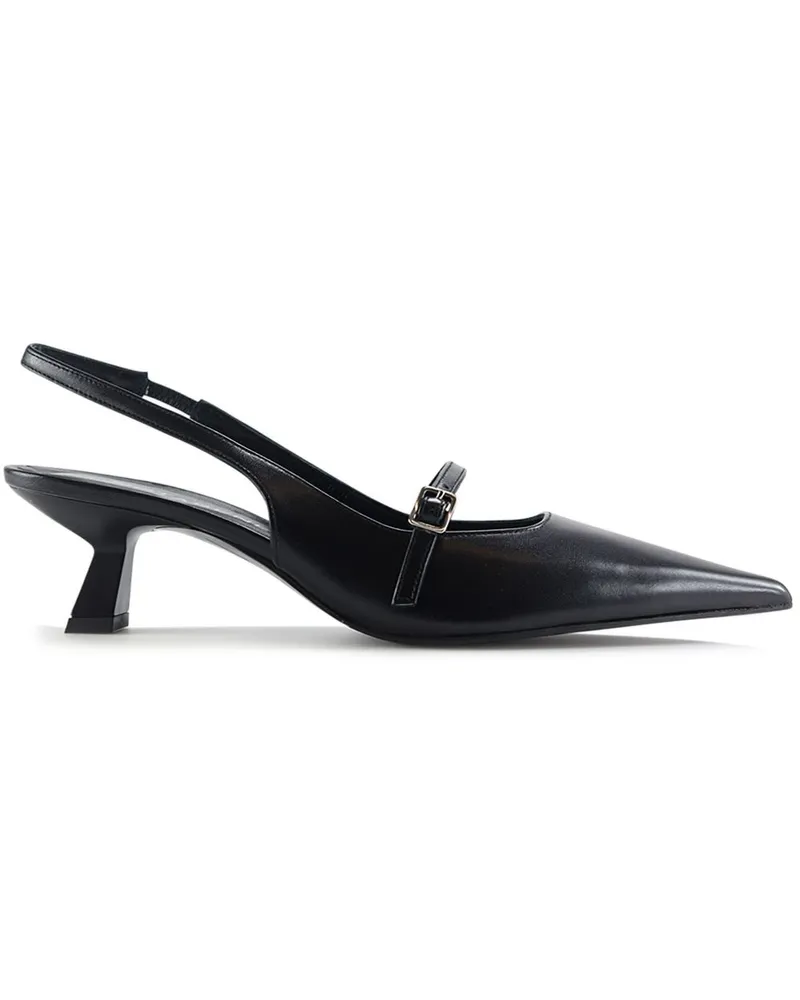 NOTABENE Elina Slingback-Pumps 50mm - Schwarz Schwarz