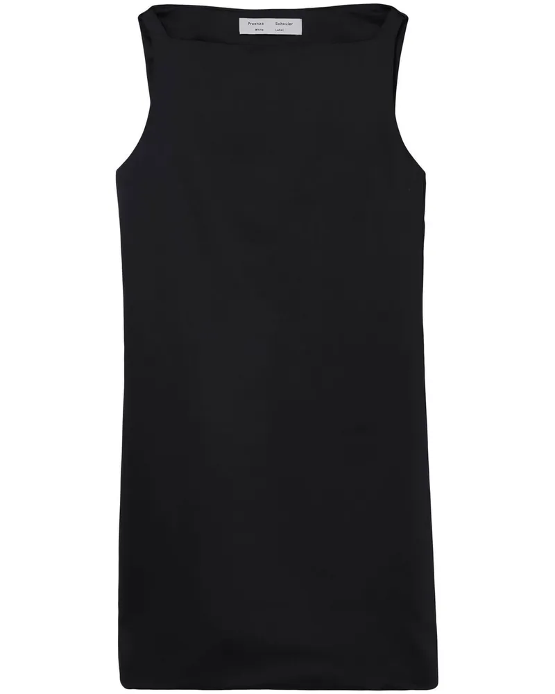 Proenza Schouler Ärmelloses Minikleid - Schwarz Schwarz