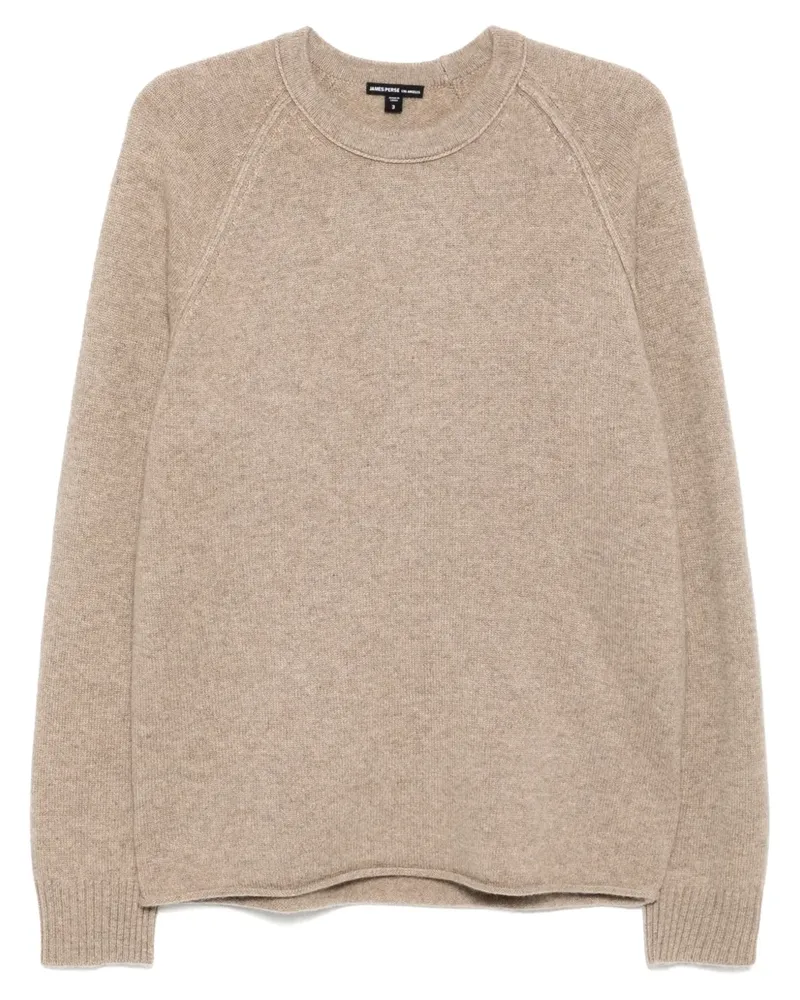 James Perse Pullover mit Rundhalsausschnitt - Nude Nude
