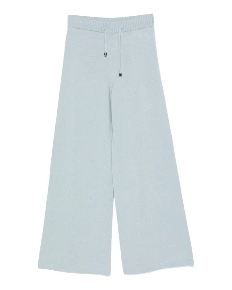 Drumohr  drawstring wide-leg trousers - Blau Blau