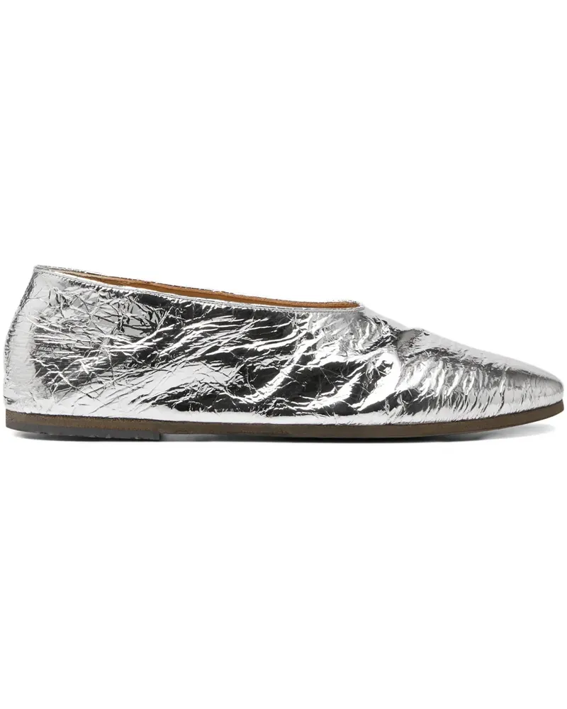 Marsèll Metallische Ballerinas - Silber Silber
