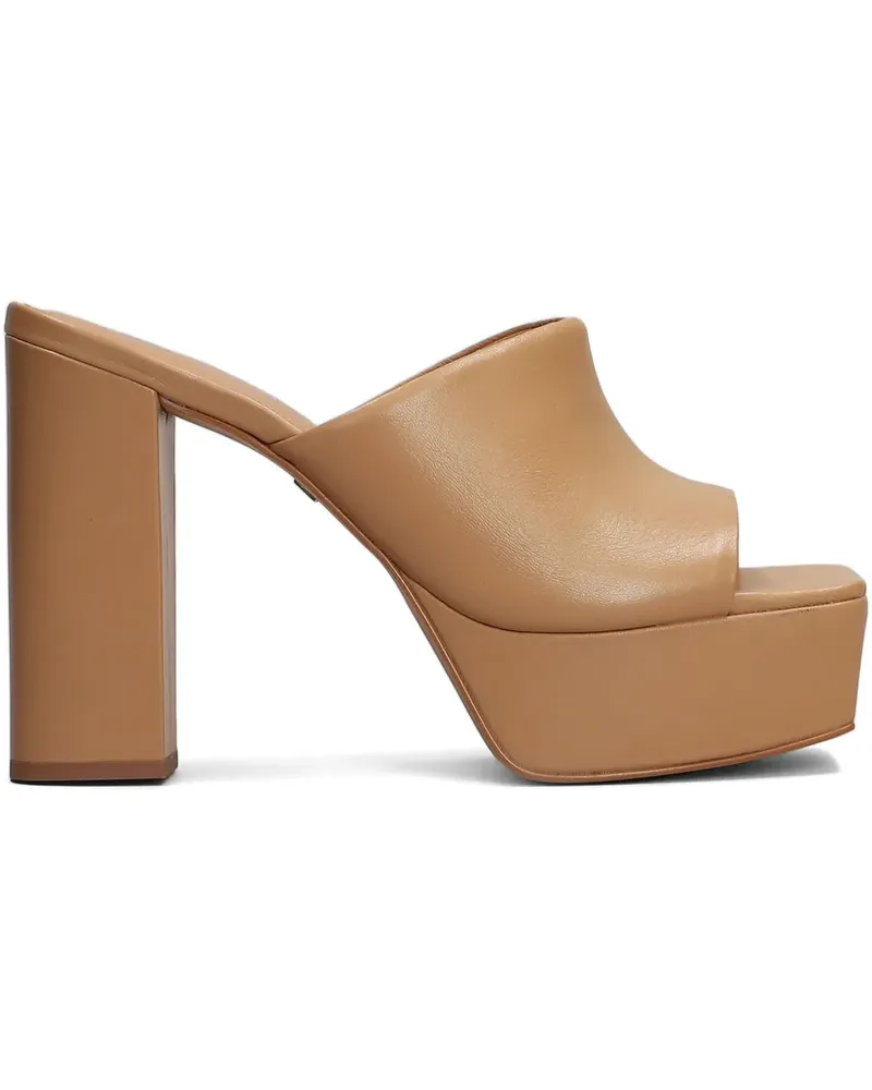 CARRANO Mules 120mm - Nude Nude