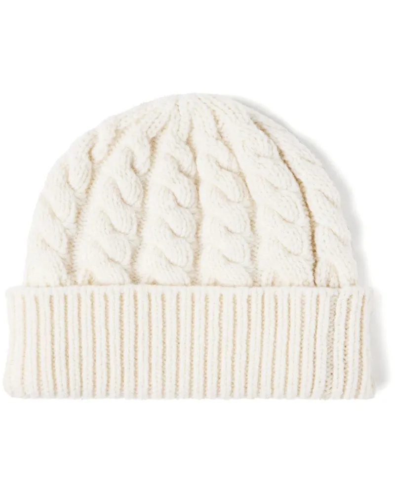 Nina Ricci Beanie aus Wolle - Nude Nude