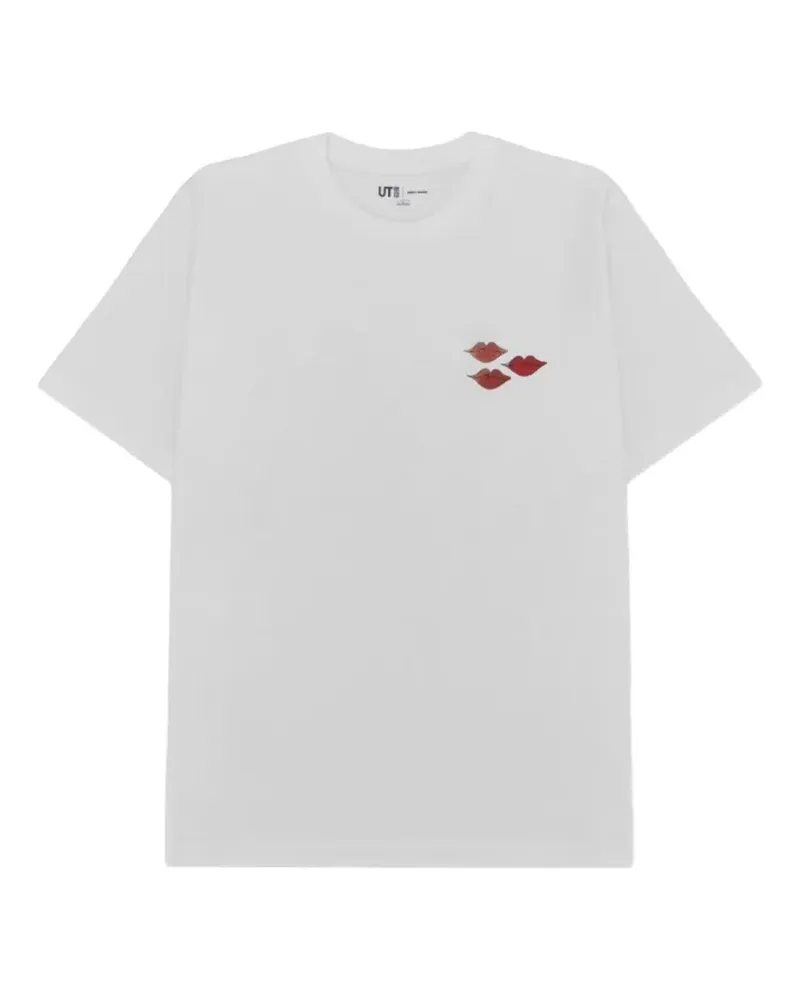 KAWS T-Shirt mit grafischem Print - Weiß Weiß
