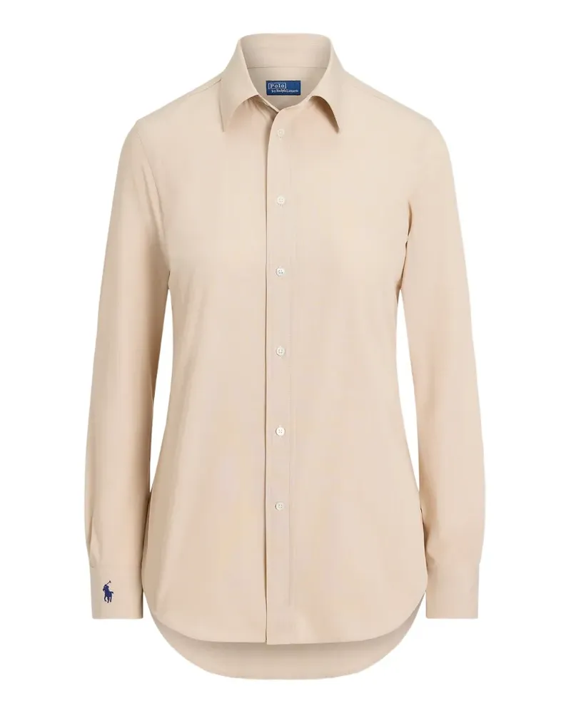 Ralph Lauren Schmales End-on-End-Hemd - Nude Nude
