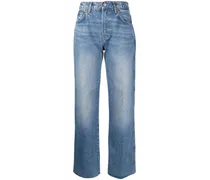 Val 90s Straight-Leg-Jeans - Blau