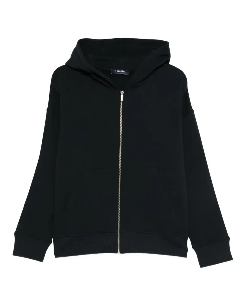 Max Mara Max Mara Kapuzenjacke mit Reißverschluss - Blau Blau