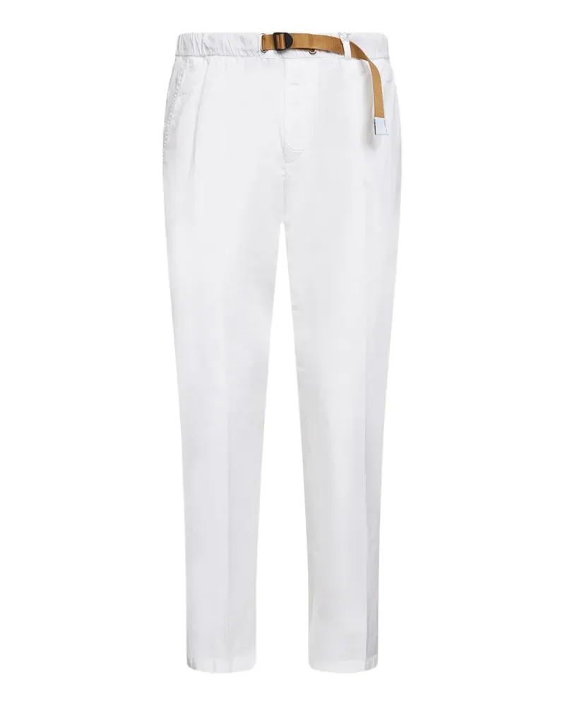 PLAN C belted trousers - Weiß Weiß