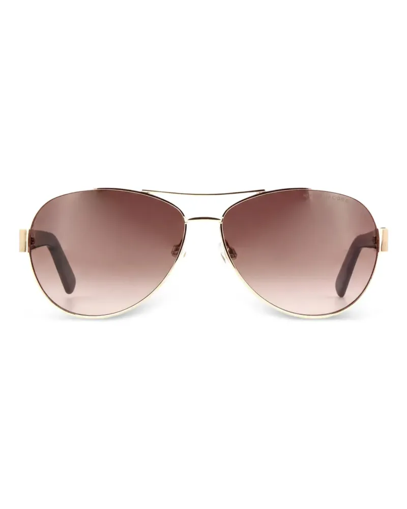 Marc Jacobs Getönte Pilotenbrille - Gold Gold