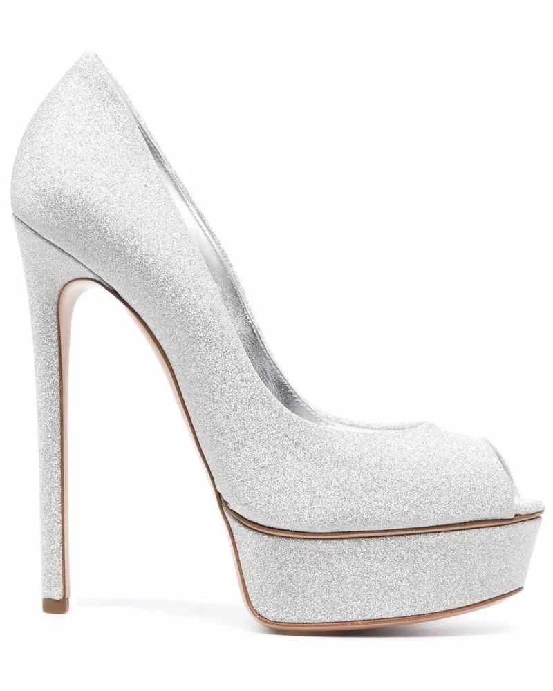 Casadei Blade Pumps - Silber Silber
