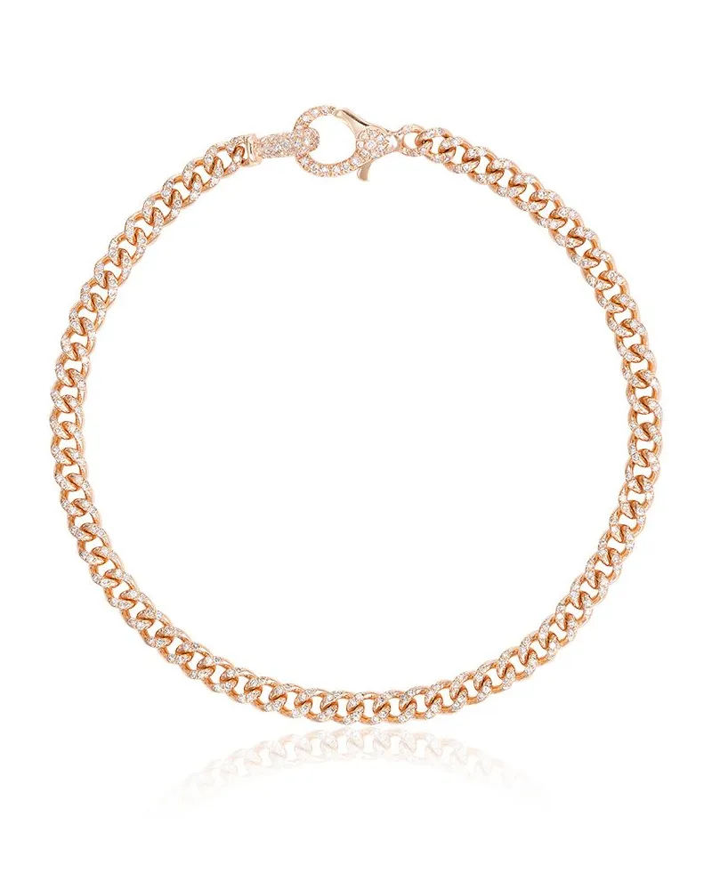 SHAY 18kt Rotgoldarmband mit Diamanten-Pavé Gold