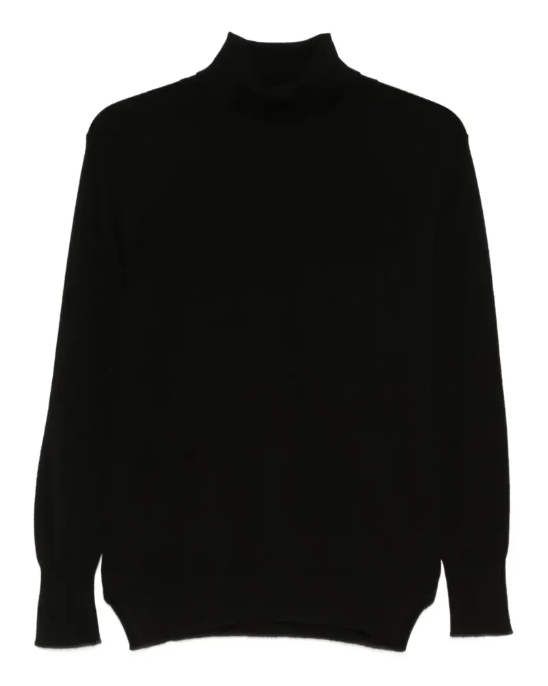 Purotatto roll-neck sweater - Schwarz Schwarz